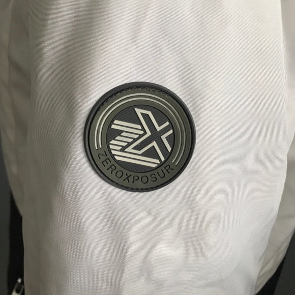 ZEROEXPOSURE Jacket Purple,Black and White SIZE:XS - Picture 4 of 6